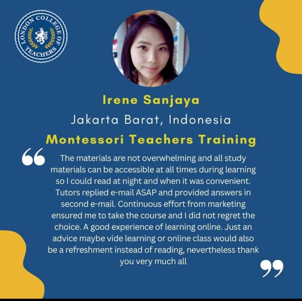 Montessori Teacher Training