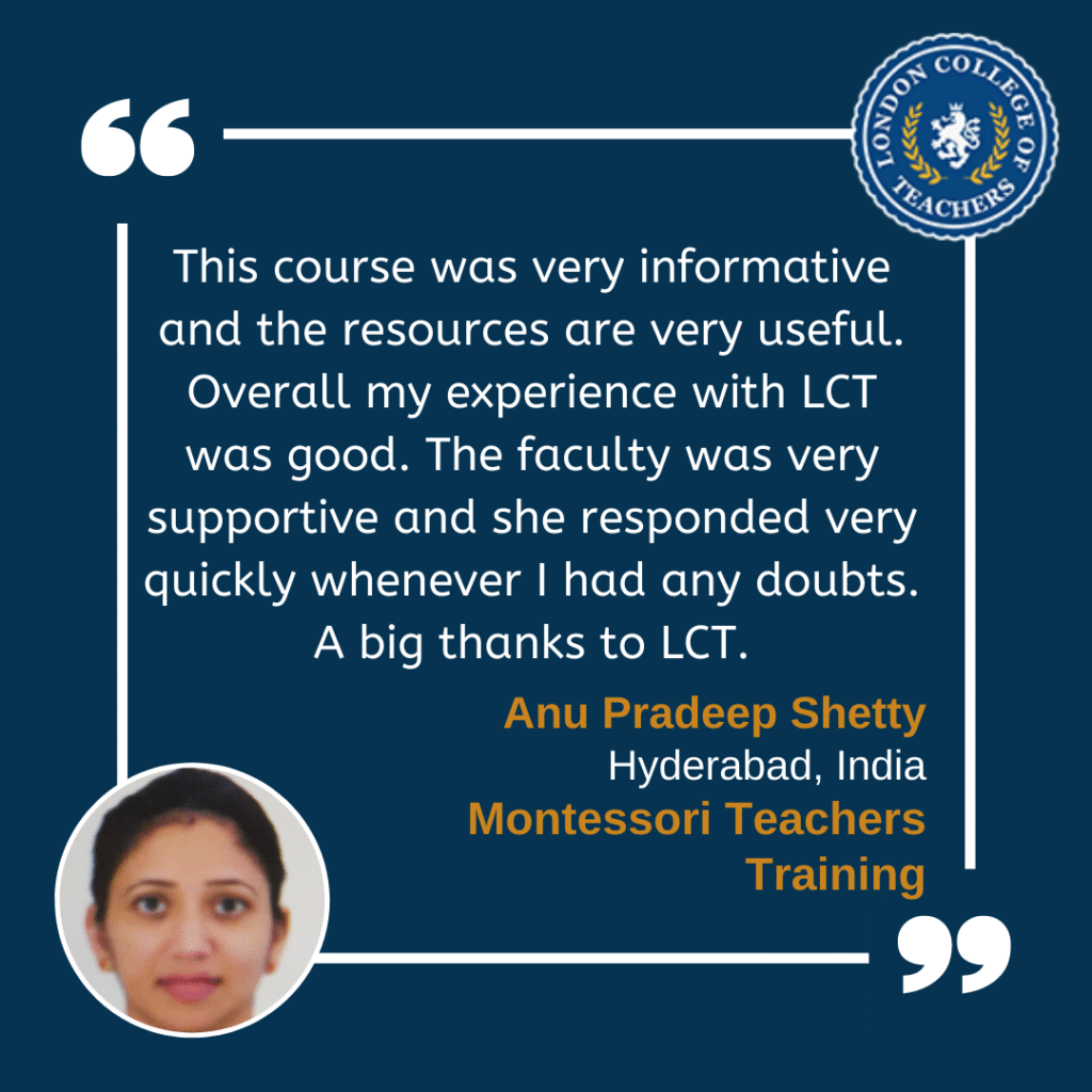 Montessori Teachers Training