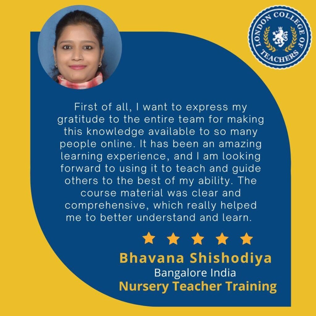 Nursery Teacher Training