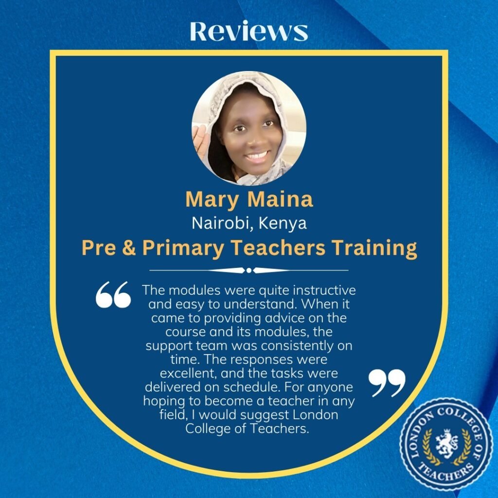 Pre-Primary Teacher's Training