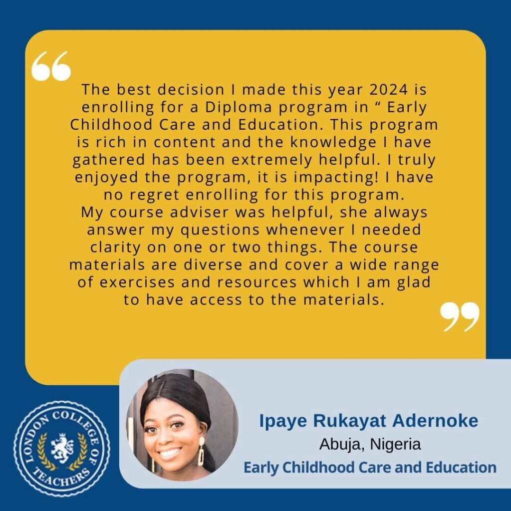 Early Childhood Care and Education