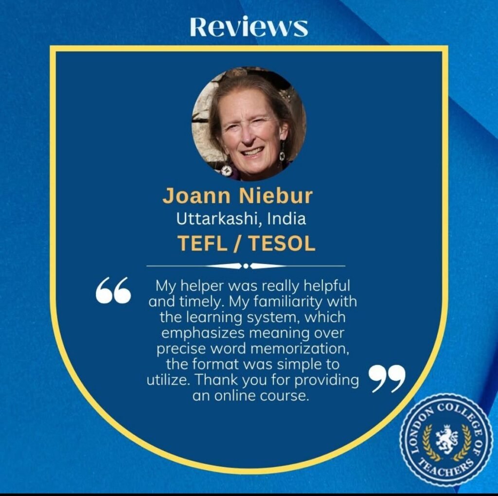 TEFL Course Online