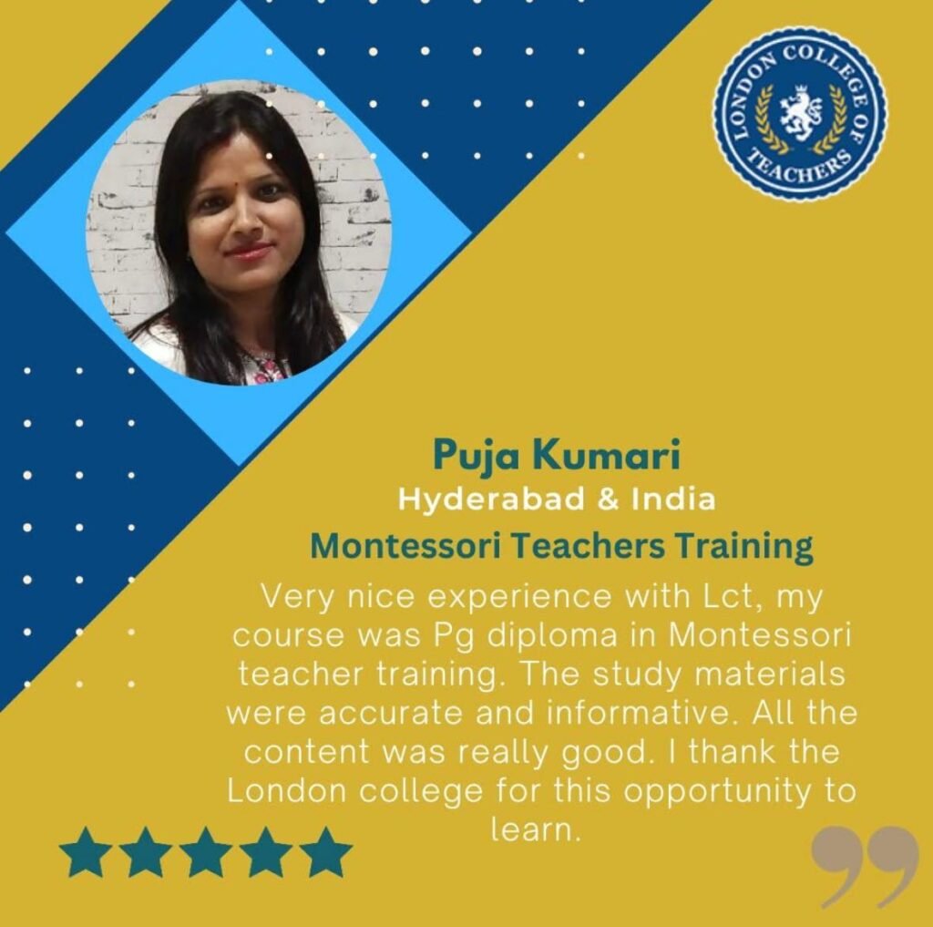 Montessori Teacher Training