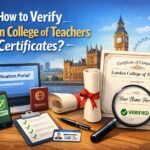 How to Verify London College of Teachers Certificates?